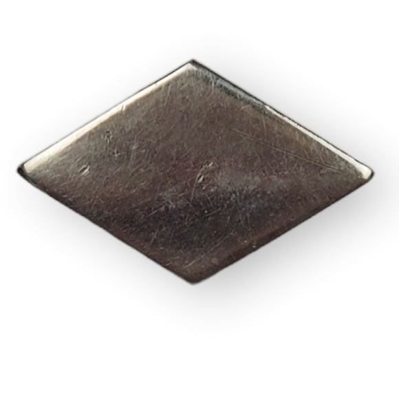 VINTAGE N.S. Meyer Inc Pin Brooch US Military Medal Badge Silver Plated Rhombus - Picture 1 of 6